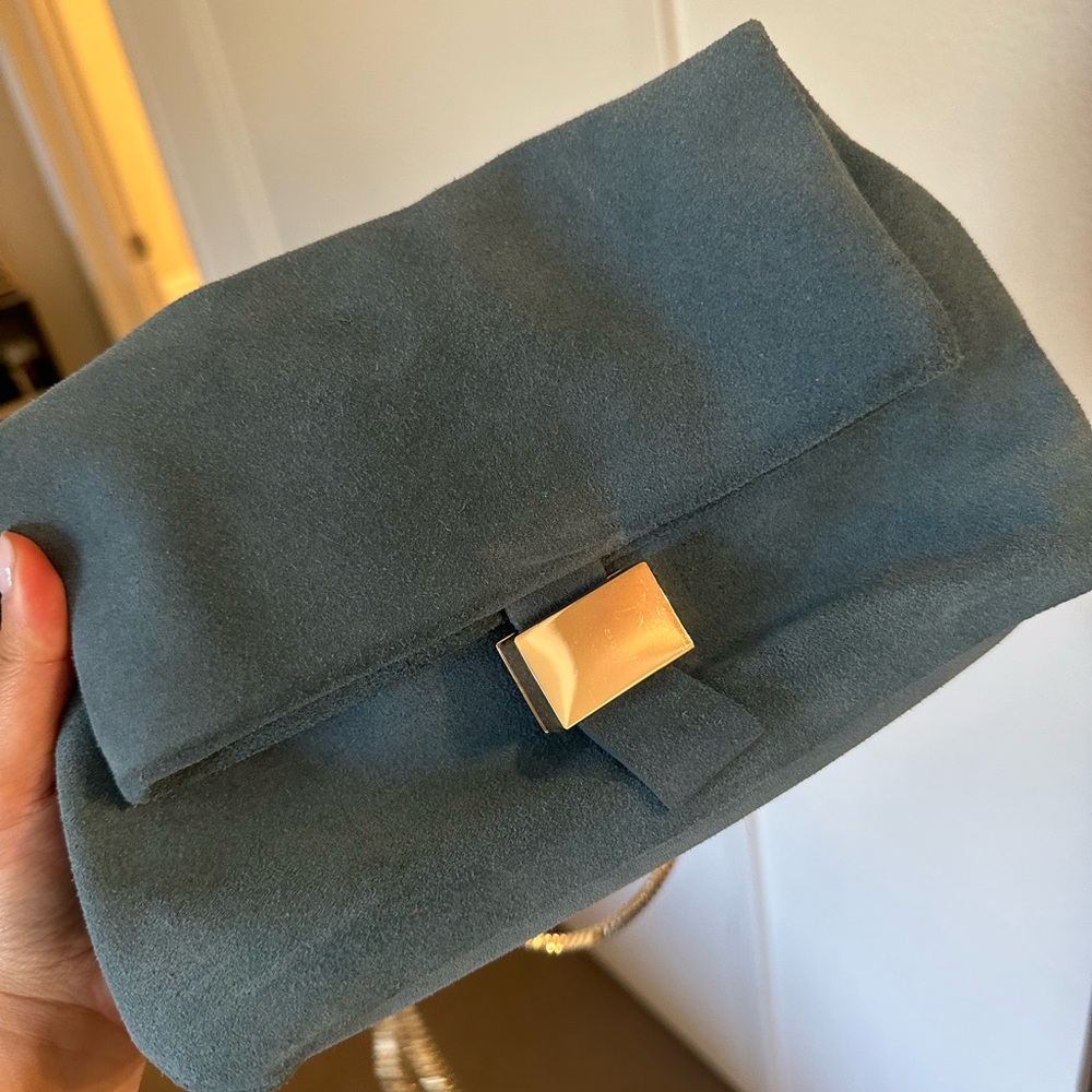 Other Stories shoulder bags light blue